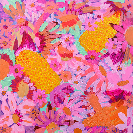 The Golden Candles Glow - Edition Print