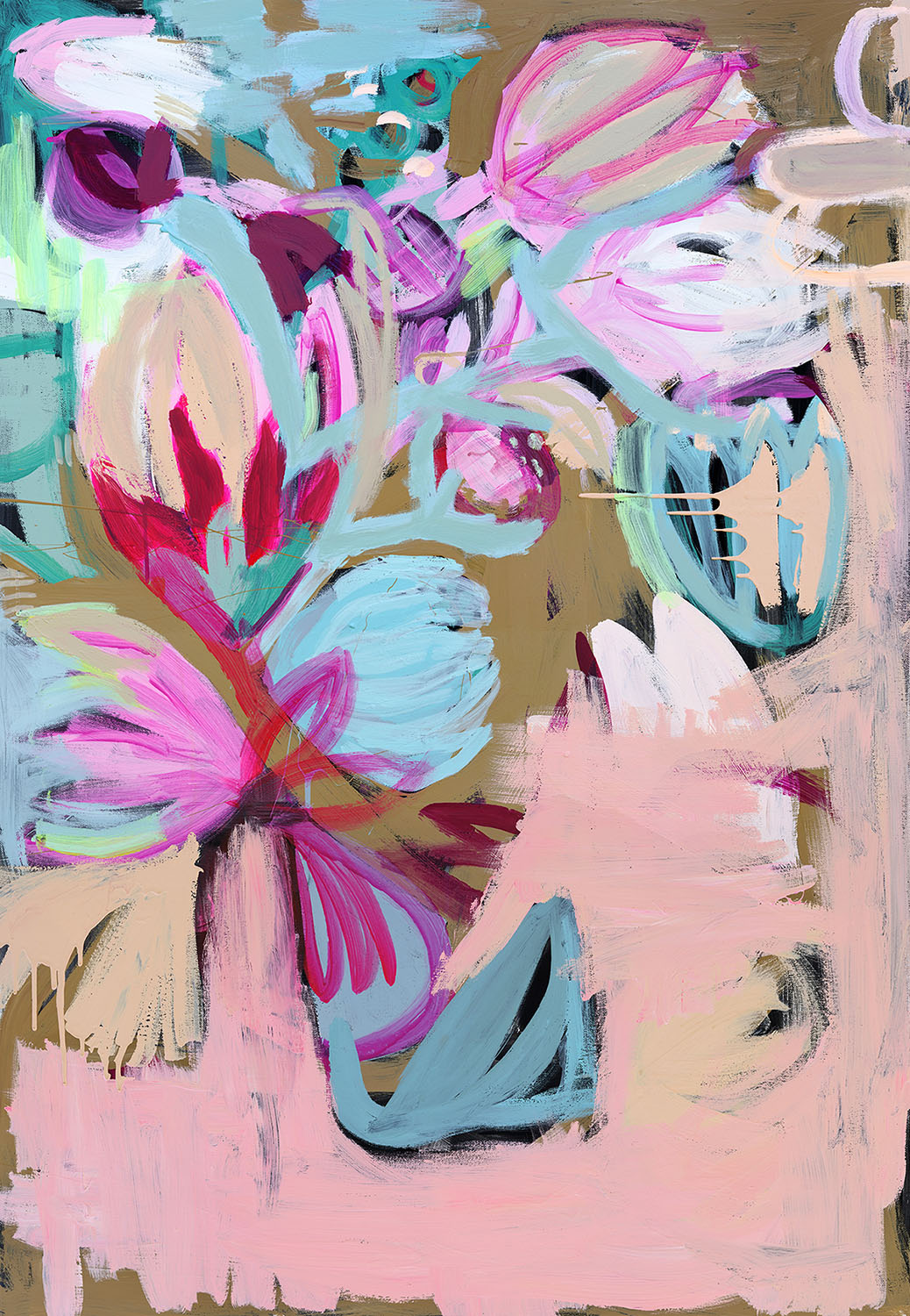 Flora-fetti Original Artwork