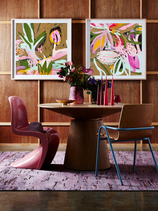 Neon Natives & Cow Hide 2 - Edition Print