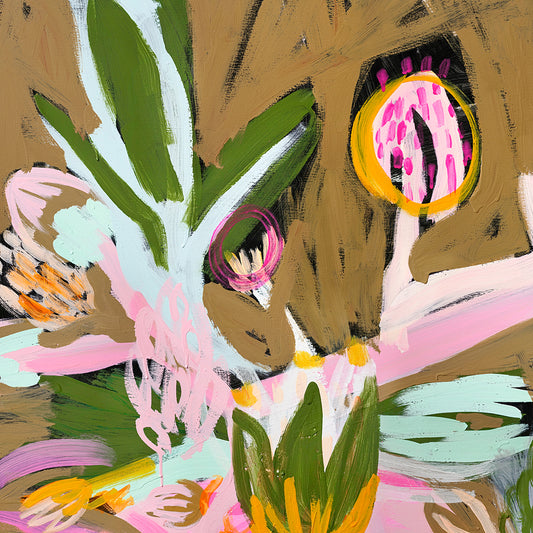 Neon Natives & Cow Hide 1 - Edition Print