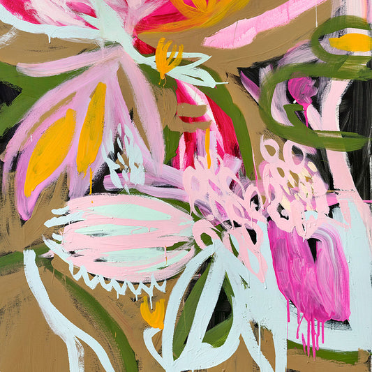 Neon Natives & Cow Hide 2 - Edition Print