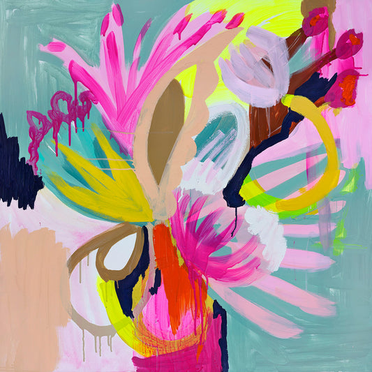 A Pink Vase Study - Edition Print