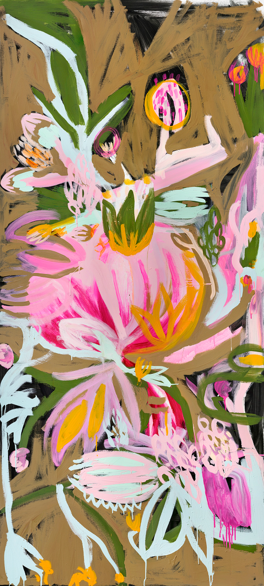 Neon Natives & Cow Hide - Edition Print