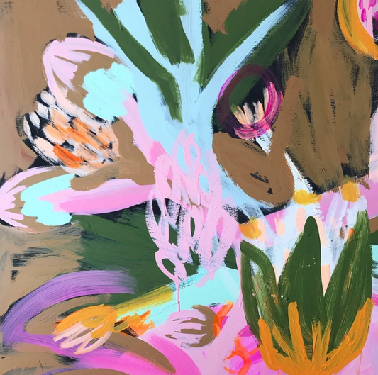 Neon Natives & Cow Hide - Edition Print