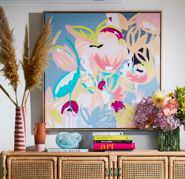 Peachy Keen + Mountain Stream - Edition Print