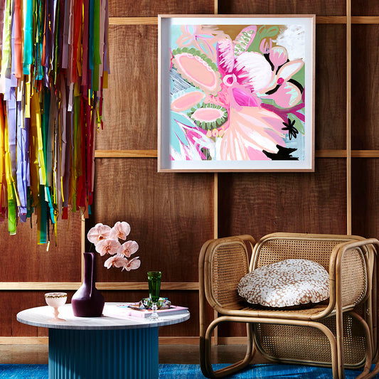 Sunflower & Banksia - Edition Print