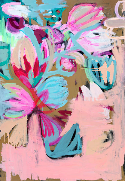 Flora-fetti Original Artwork