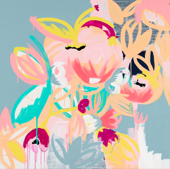 Peachy Keen + Mountain Stream - Edition Print