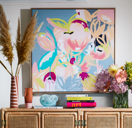 Peachy Keen + Mountain Stream - Edition Print