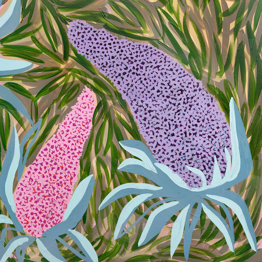 ‘Echium’ Triptych 2020 - Original Artwork